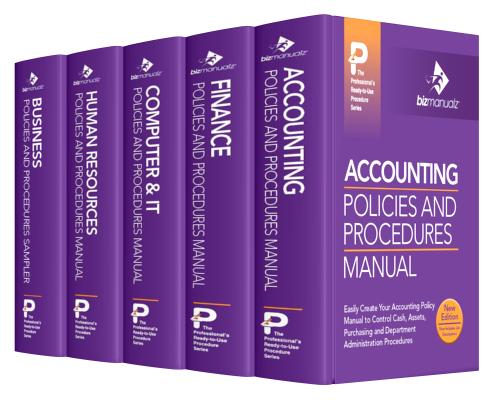 Sample accounting policies and procedures manual