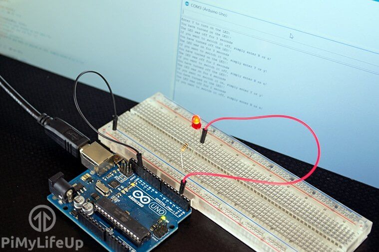 Arduino serial monitor input